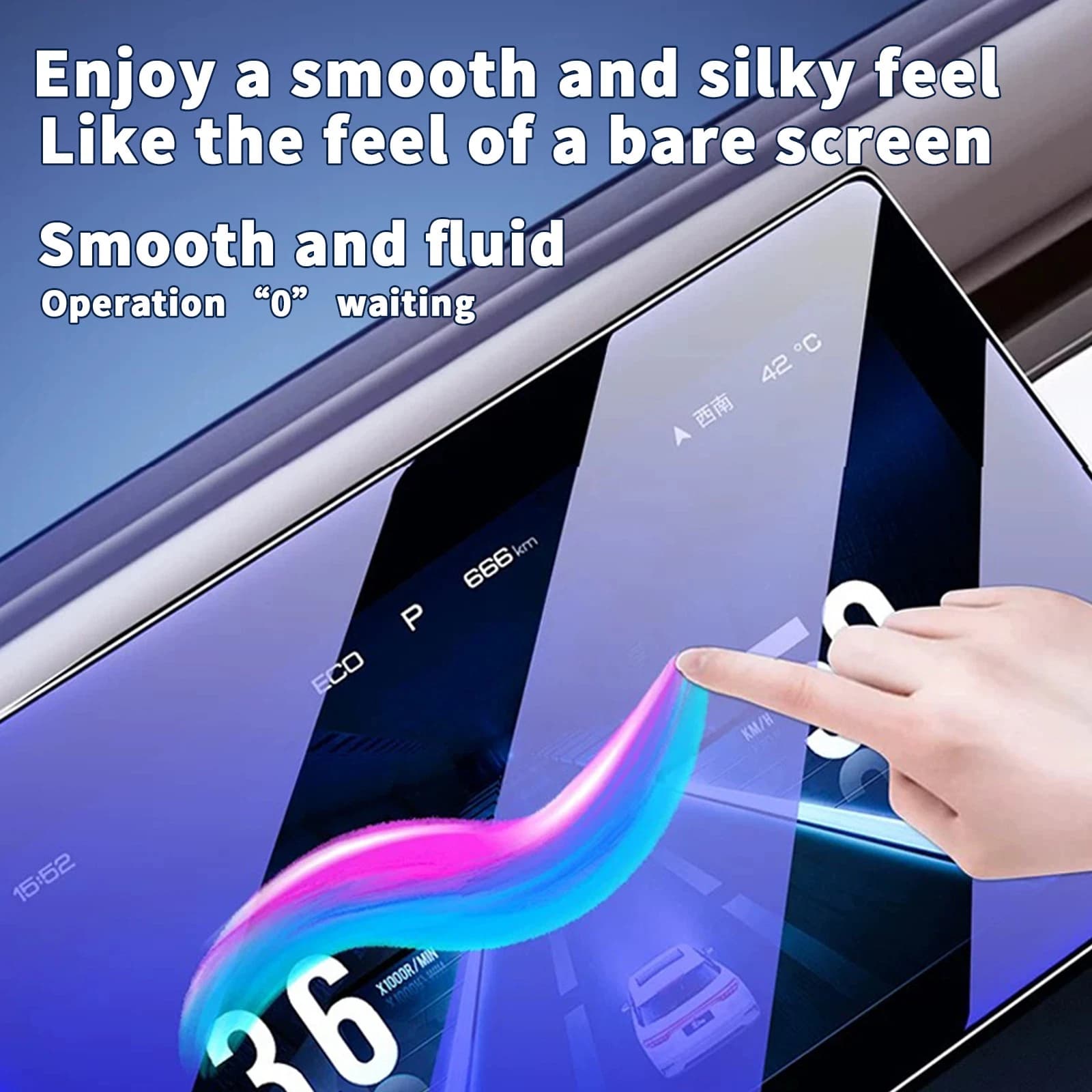 Jaecoo J7 Navigation Screen Protector 2